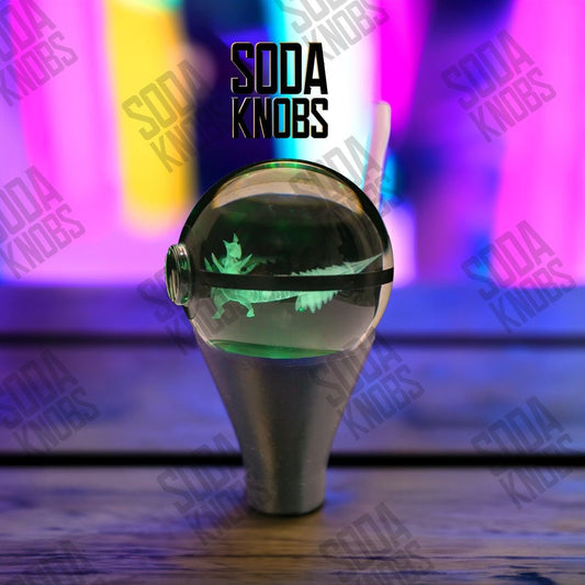 Mega Sceptile - Crystal Pokeball Shift Knob - Your Drive - Your Design!