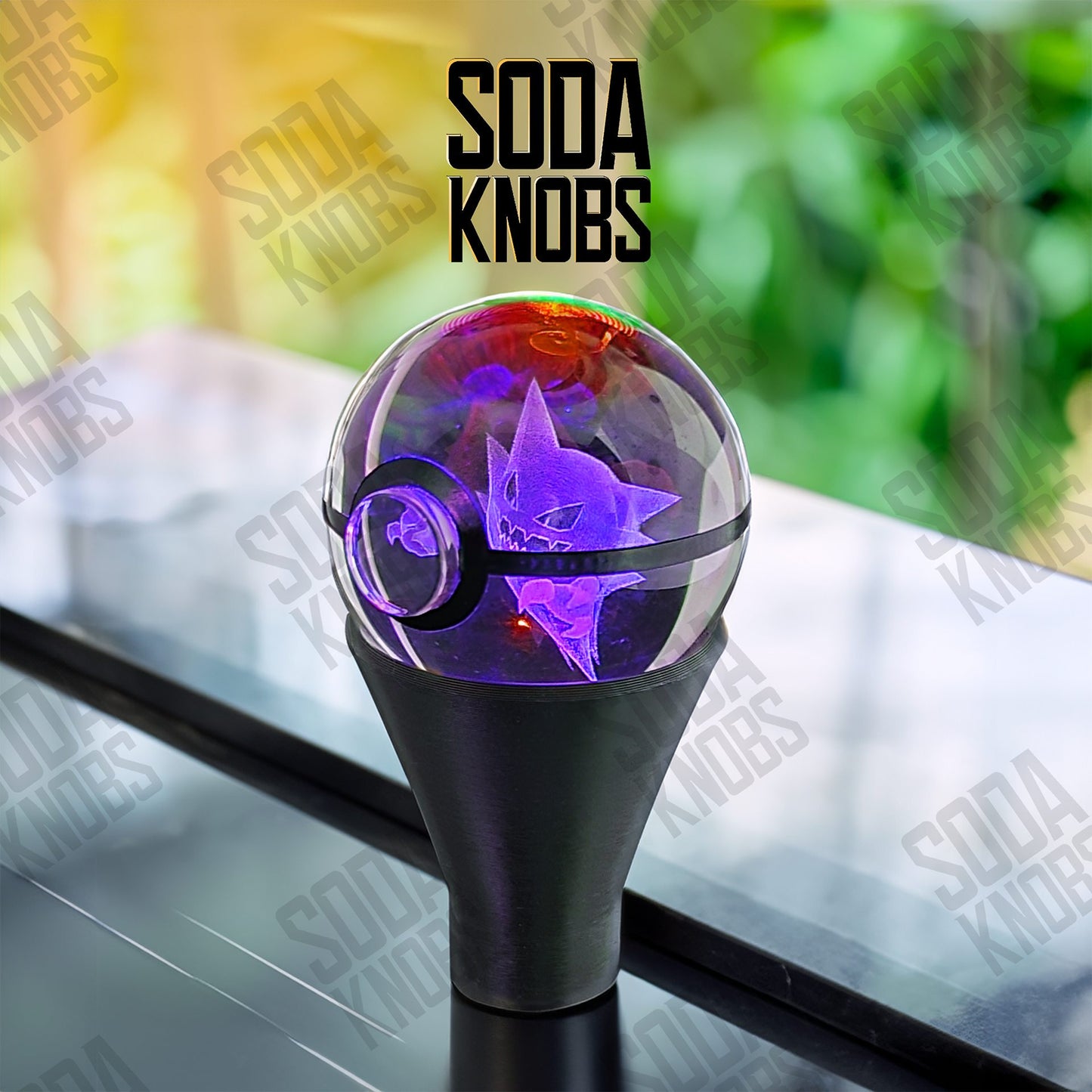 Aerodactyl - Crystal Pokeball Shift Knob - Your Drive - Your Design!